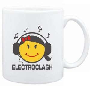    Mug White  Electroclash   female smiley  Music