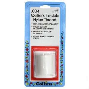  Quilters Invisible Nylon Thread By Collin Arts, Crafts 