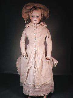 Antique French Fashion Doll Cotton Basque or Jacket  