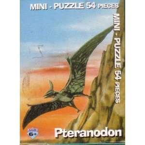  Pteranodon Dinosaur Mini Puzzle 54 Pieces Toys & Games
