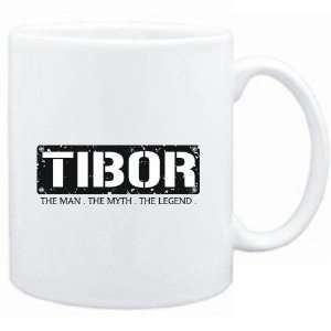  Mug White  Tibor  THE MAN   THE MYTH   THE LEGEND  Male 