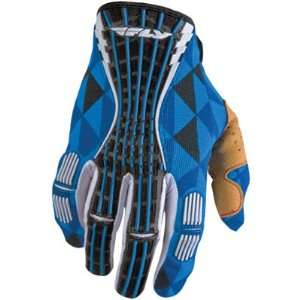 Fly Racing Mens 2012 Kinetic Motocross Gloves Blue/Black XXL 2XL 365 
