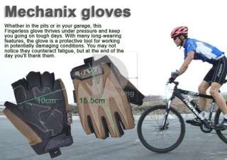 Bicycle Bike Sports/Airsoft/Paintball/Swat/Military/Army fingerless 