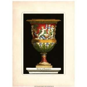  Vase with Cherubs by S. Thomassin 9x13