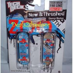    Tech Deck Pro Line Donny Barley Zoo New and Thrashed Toys & Games