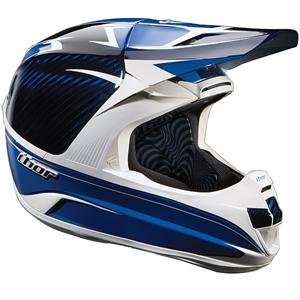  Thor Motocross Force Carbon Helmet   Medium/Candy Blue 