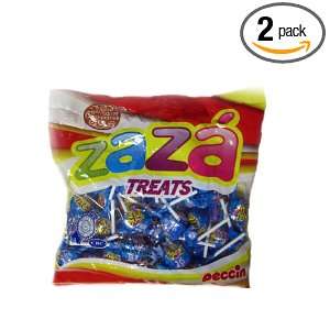 Space Fizz Blue Flavors Kosher Lollipops (Pack of 2)  