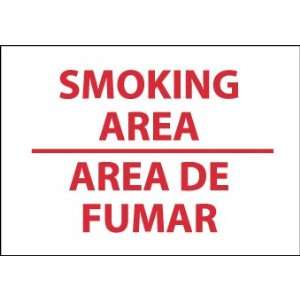  SIGNS SMOKING AREA FUMAR EN EL LUGAR