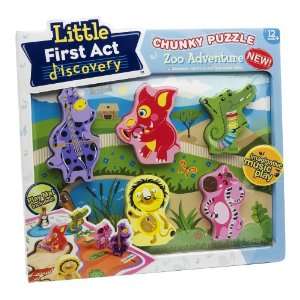  Little First Act Discovery Zoo Adventure with Play Mat 