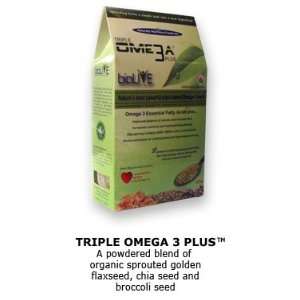   Plus Powder 400g  Flax, Chia Broccoli Organic Brand BioLive Nutrition