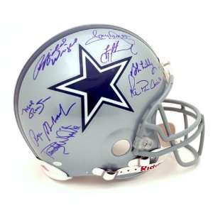  Dallas Cowboys Autographed Full Size ProLine Helmet Signed 