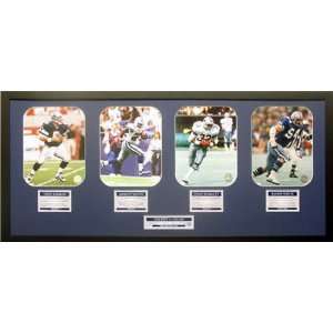  Dallas Cowboys Legends Framed Dynasty Collage Sports 
