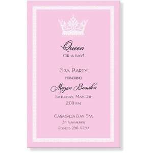 Girl Birth Announcements   Imperial Pink Birth Announcement 