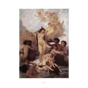  Birth of Venus   Poster by William Adolphe Bouguereau (23 