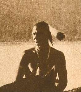 1920 BELA LUGOSI in LAST OF THE MOHICANS Magazine Pic  