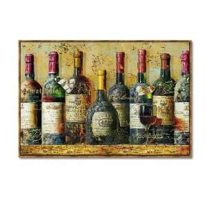  Wine Collection Framed Wall Canvas