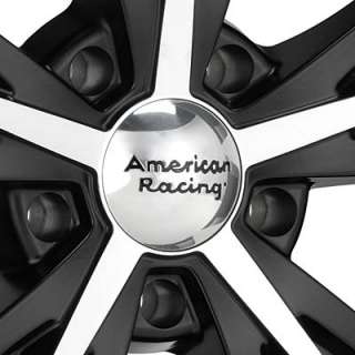 American Racing Authentic Hot Rod Daytona Machined w/Black Accent