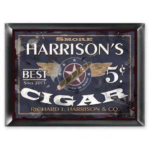  Personalized Patriot Cigar Pub Sign