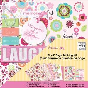  Me & My Big Ideas Page Kit 8X8 Chester/Pink