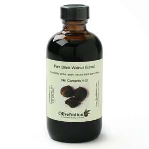 Pure Black Walnut Extract (4 ounce) Grocery & Gourmet Food