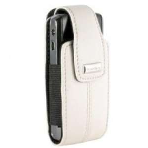  OEM BLACKBERRY LEATHER WHITE POUCH 8100 PEARL 8110 8120 Blackberry 