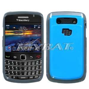  BLACKBERRY 9700 Onyx/Bold 2 Solid Blue/Transparent Clear 