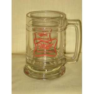  Vintage Clear Glass  Miller   High Life Beer  5 Inch 
