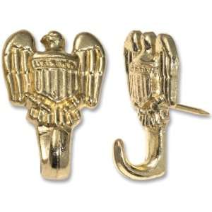 Impex Systems Group Inc   Ook Decorative Brass Eagle Push Pins Hangers 