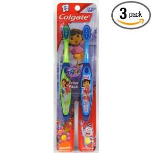   , Twin Pack (Pack of 3) 6 Toothbrushes Total