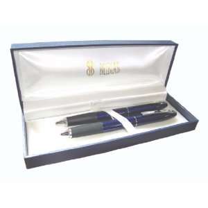  Bill Blass Madison Cobalt Blue Pen and .9mm Pencil Set 