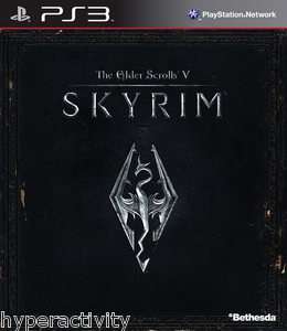 The Elder Scrolls 5 V Skyrim PS3 Genuine Game Brand New & Sealed 