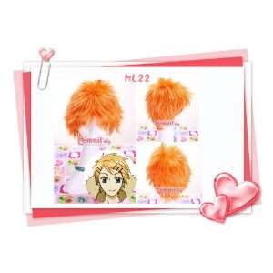 25cm Bleach Kurosaki Roy/fini Short Straght Orange Cosplay Party Hair 