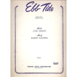  Sheet Music Ebb Tide Sigman Maxwell 56 