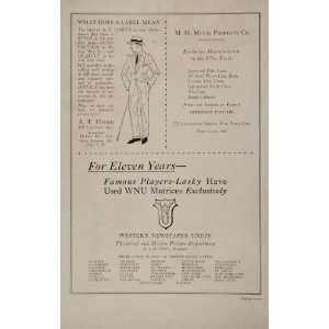  1925 Ads A. T. Harris Clothes Western Newspaper Union 