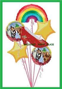WIZARD OF OZ birthday party balloon kit rainbow  