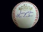 Cardinals JASON MOTTE Signed 2011 World Series Baseball w Last Out 