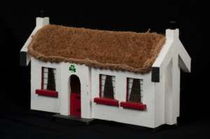 Large Handmade Irish Thatched Cottage Replica Ireland  