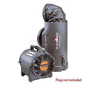   Blower With Canister And 15 Duct Ef7015 1/3 Hp 980 Cfm Everything