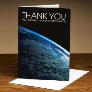  Successories Thank You Earth 25 Pack Greeting Cards 