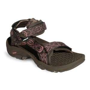 Teva Terra brown pink Sport Sandal Hiking Water Shoe 11  