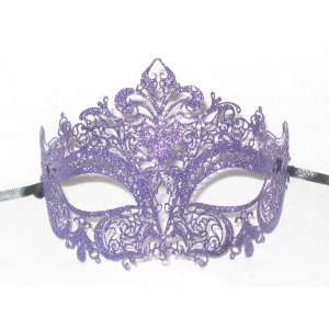  Purple Metallo Colore Venetian Masquerade Mask
