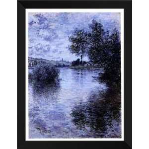  Claude Monet FRAMED Art 28x36 River Seine At Vetheuil 