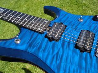   John Petrucci #24 of 50 Signed Bahama Blue Quilt BFR Limited Ed. Piezo