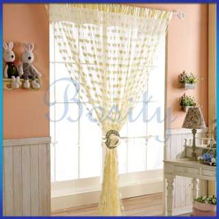 Heart Tassel String Door Window Curtain Room Divider Home Door Decor 