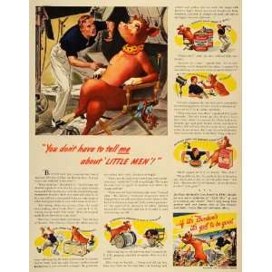 1940 Ad Elsie Cow Borden Company Milk Cheese Mince Meat 