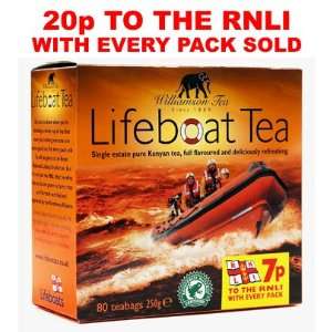 Life Boat Tea 80 Tea Bags 250g Grocery & Gourmet Food