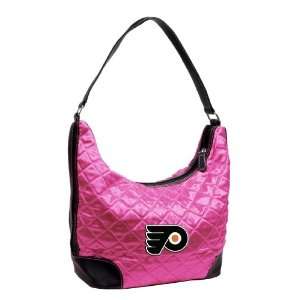  NHL Philadelphia Flyers Pink Quilted Hobo Sports 