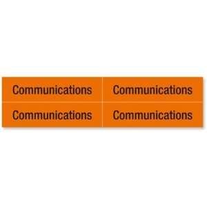  Communications, Medium (1 1/8 x 4 1/2) Label, 4.5 x 1 