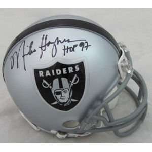 Mike Haynes Autographed Oakland Raiders Mini Helmet