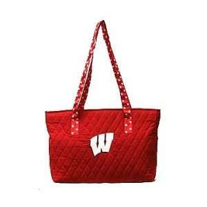  Wisconsin Badgers Quilted Backpack